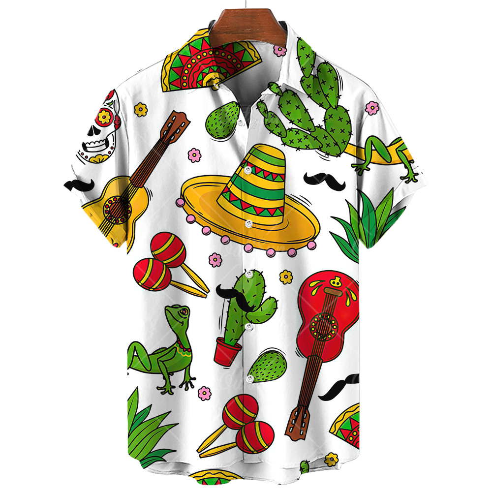 Musical Instrument Hawaiian - Camicie per strumenti musicali da uomo