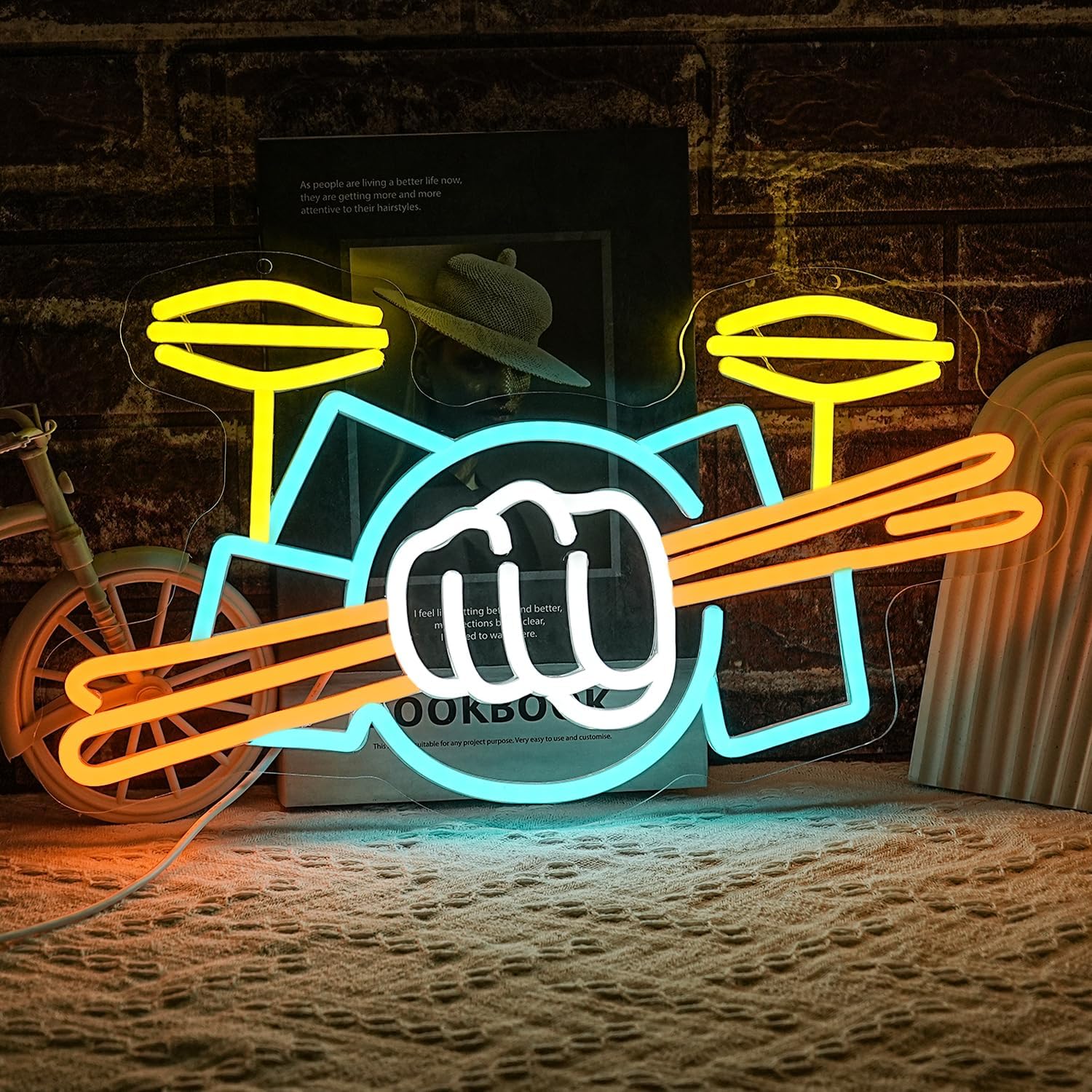 Musical Instrument Of - Insegna al Neon a Forma di