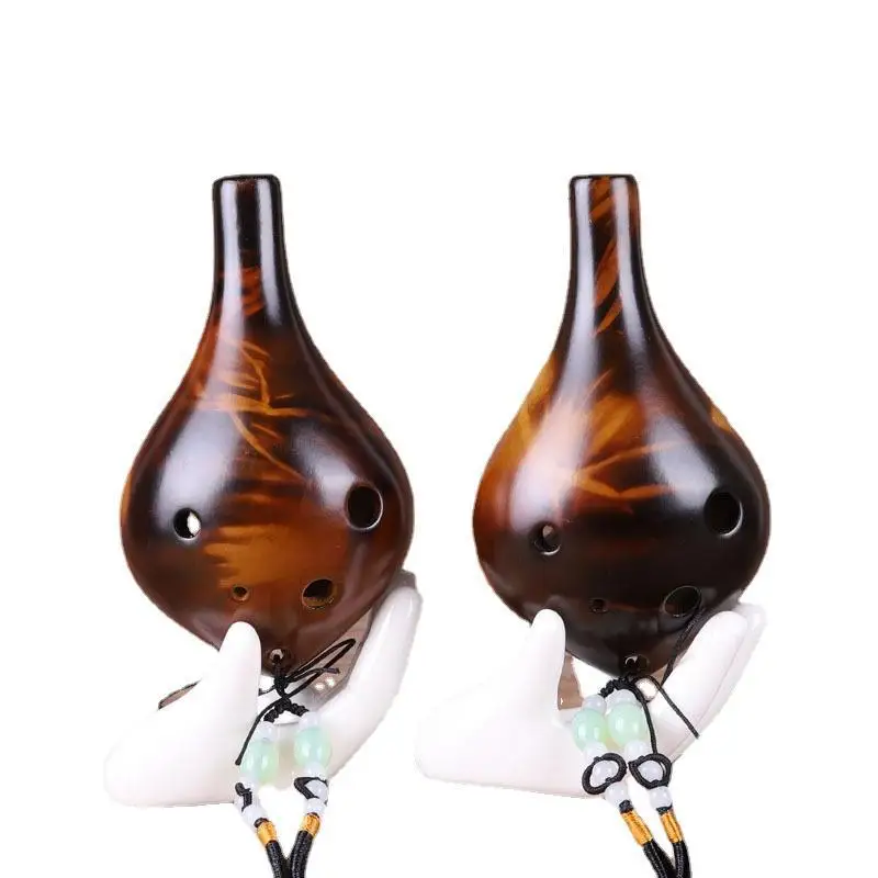 Musical Instrument In Chinese - 6 fori di piccola dimensione Ocarina