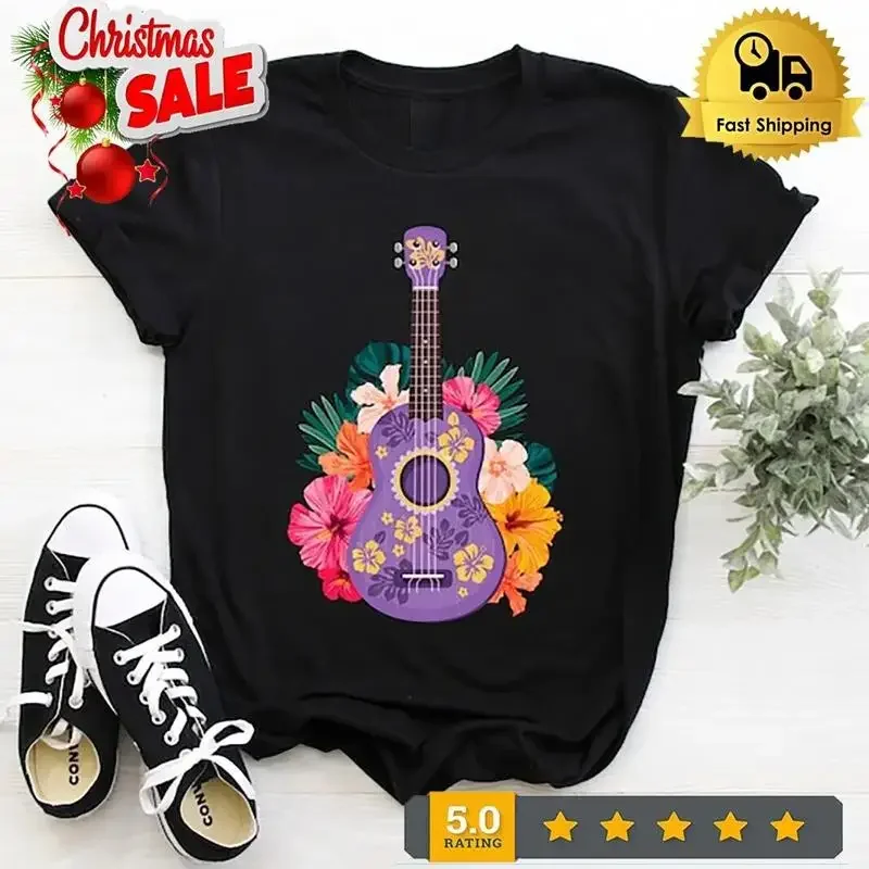 Musical Instrument Hawaiian - T-shirt per Appassionati di Ukulele, Strumento