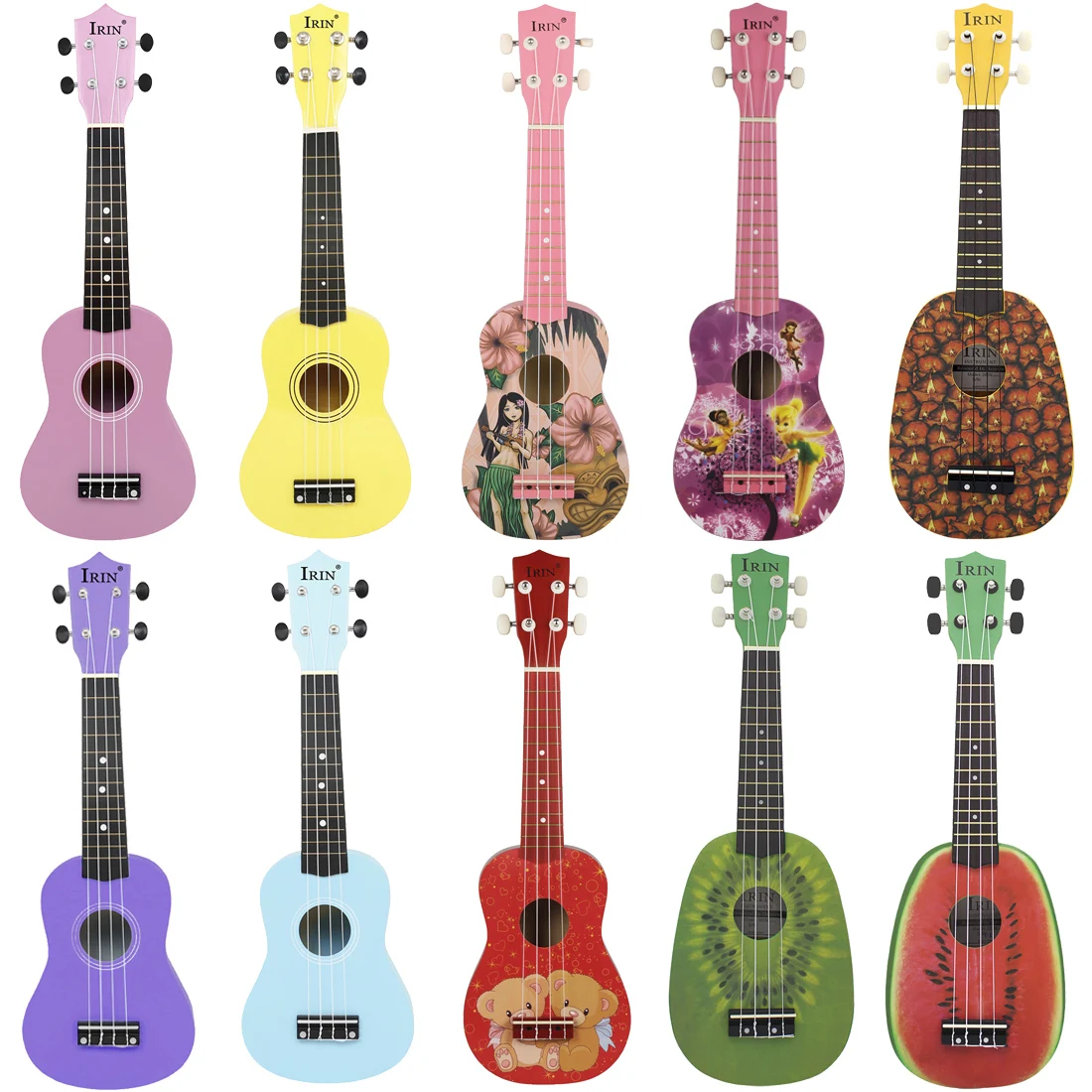 Musical Instrument Hawaiian - IRIN 21 pollici Ukulele Chitarra hawaiana