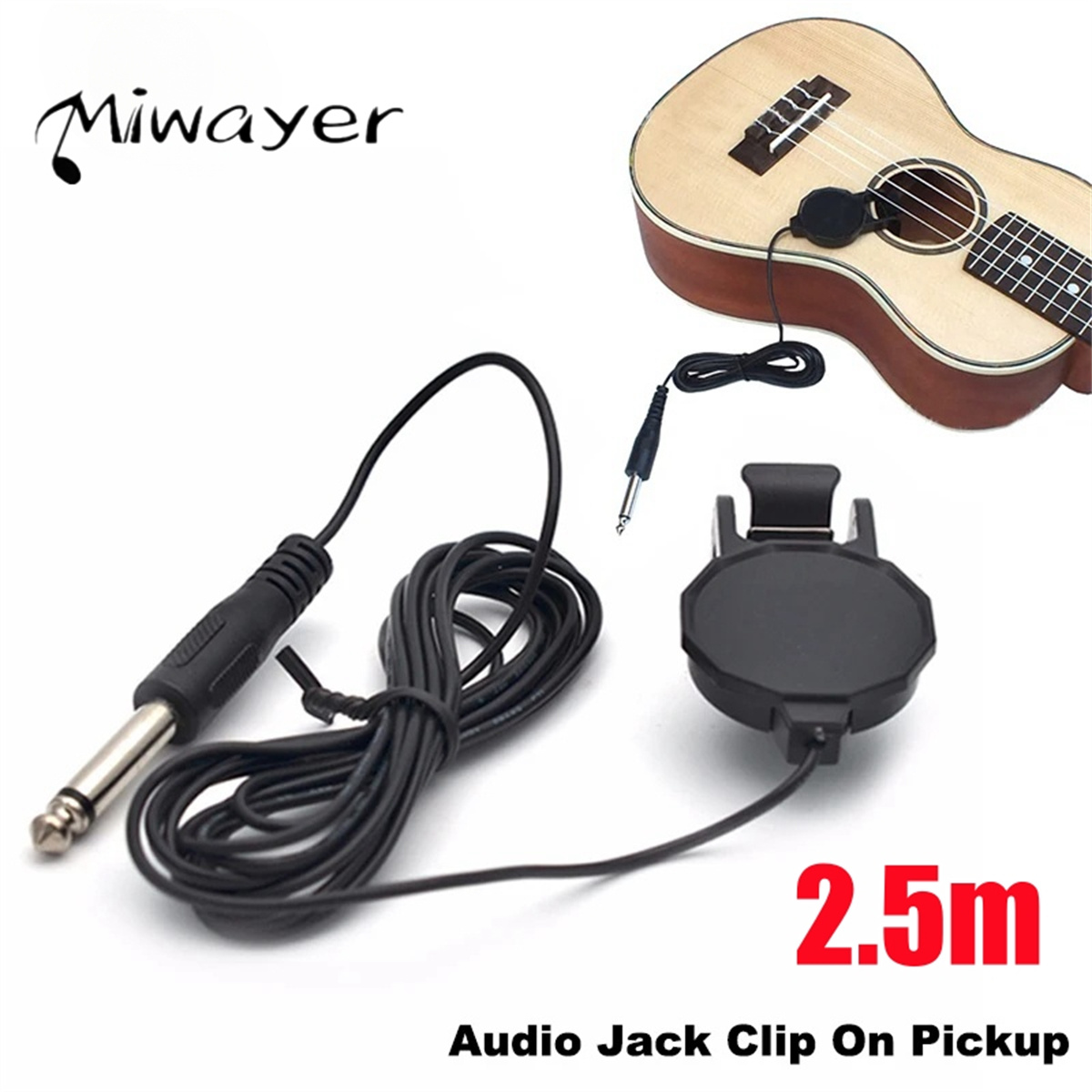 Pickup jack audio con clip per - Musical Instrument In English recensione e prezzo