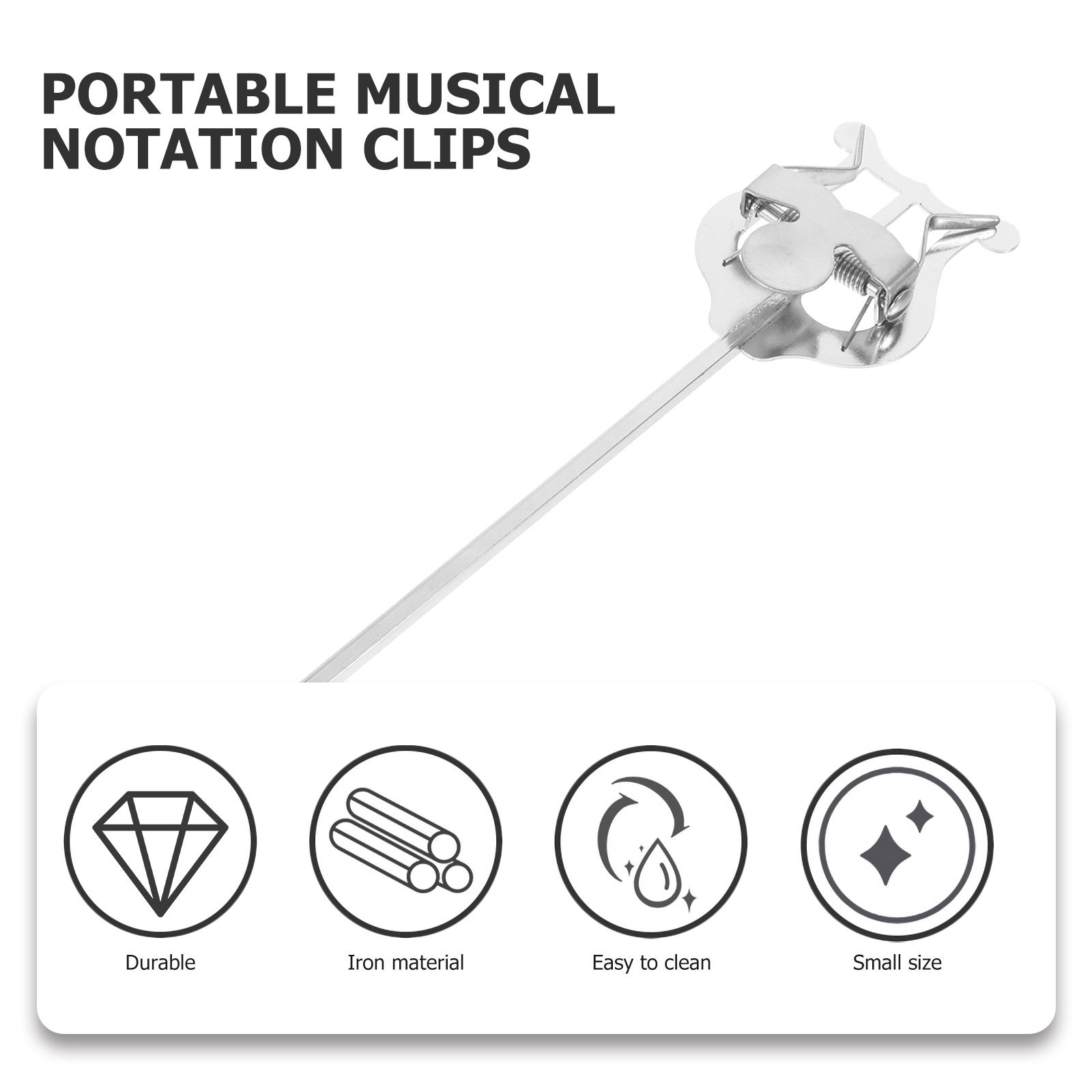 Clip Luminoso per Partiture, S - Musical Instrument Bass recensione e prezzo