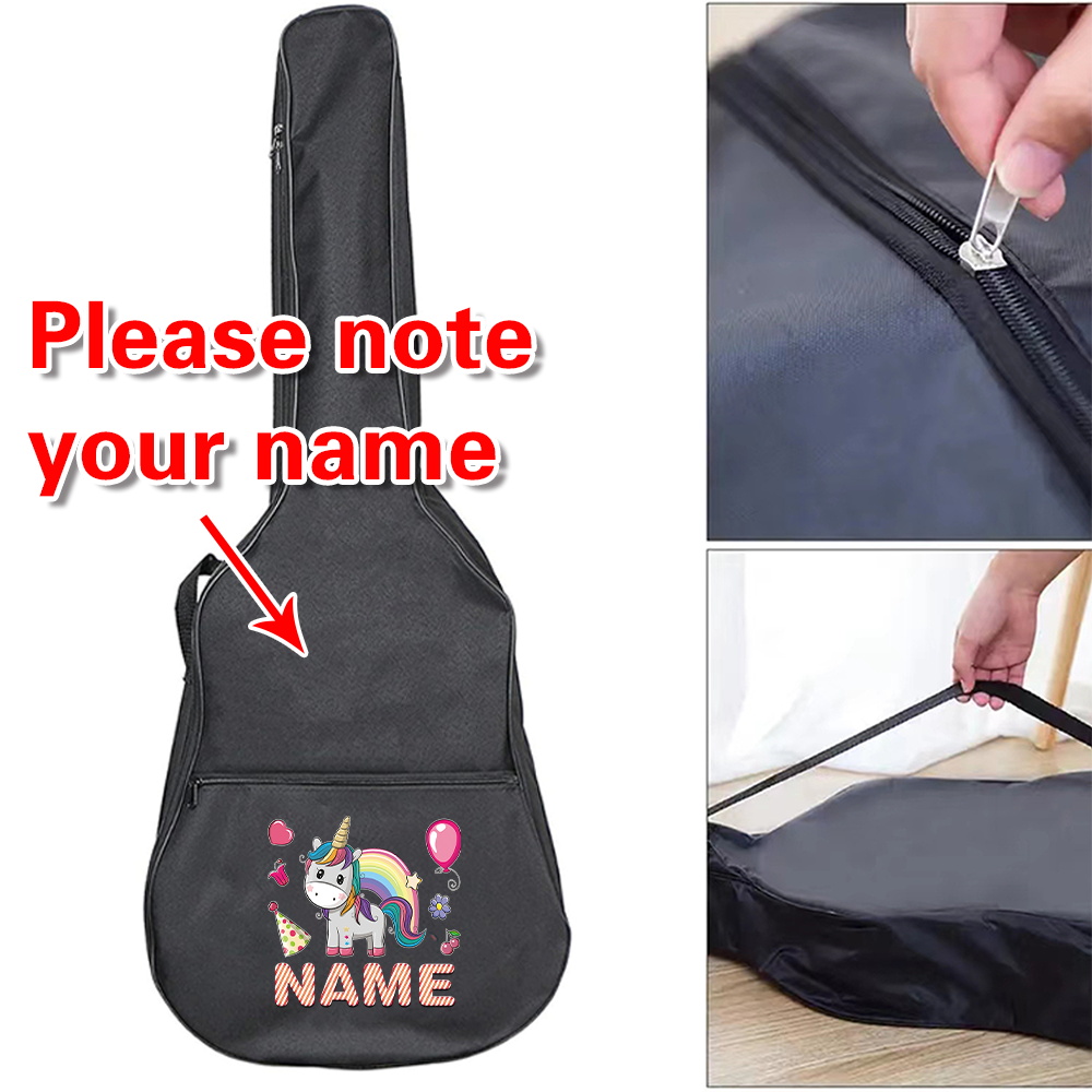 Borsa per chitarra con nome pe - Musical Instrument Name recensione e prezzo