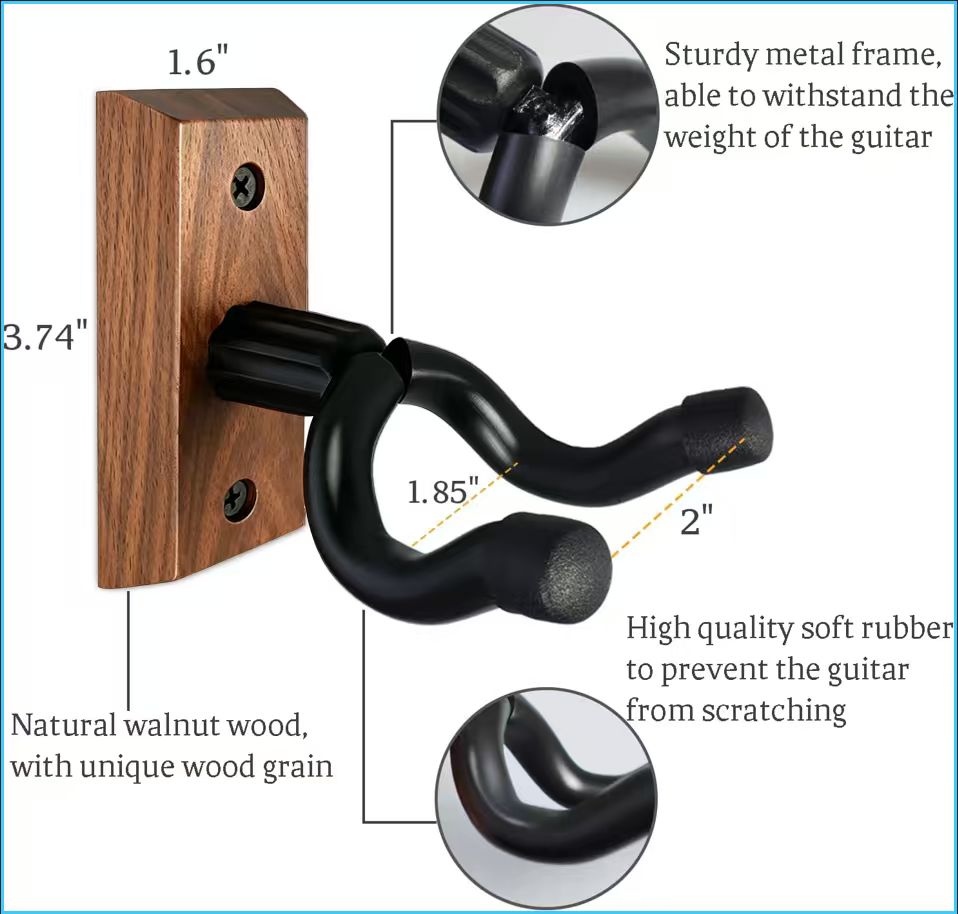 Gancio per montaggio a parete  - Musical Instrument In English recensione e prezzo