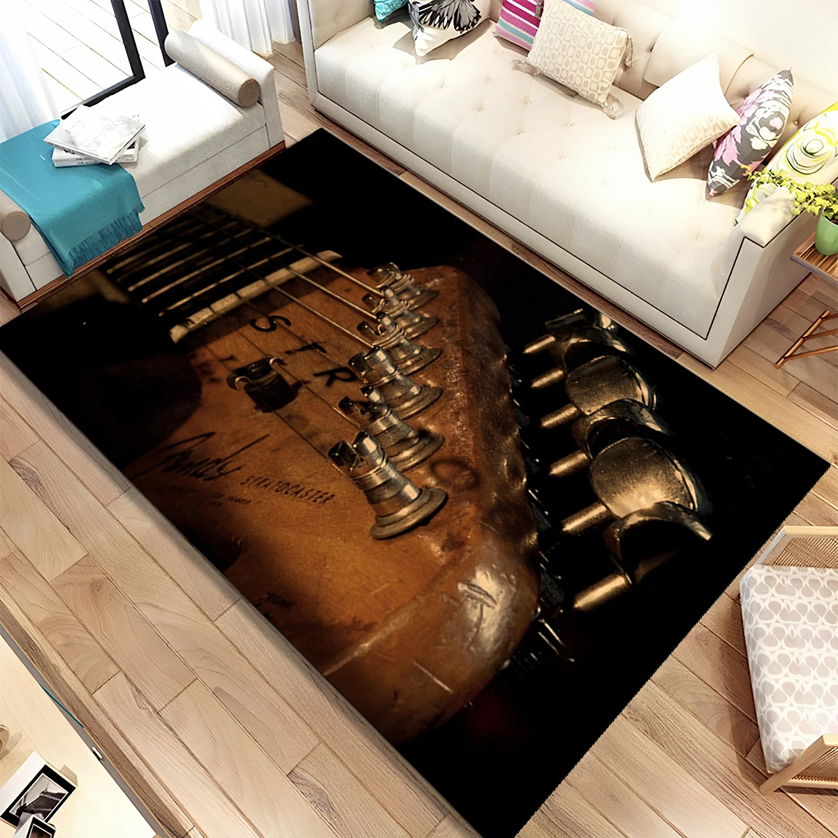 Tappeto Decorativo con Logo Fe - Musical Instrument Online recensione e prezzo