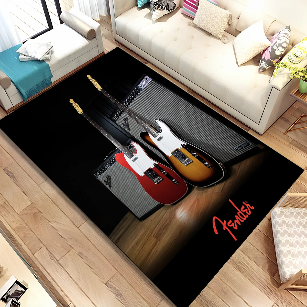Tappeto Decorativo con Logo Fe - Musical Instrument Online recensione e prezzo